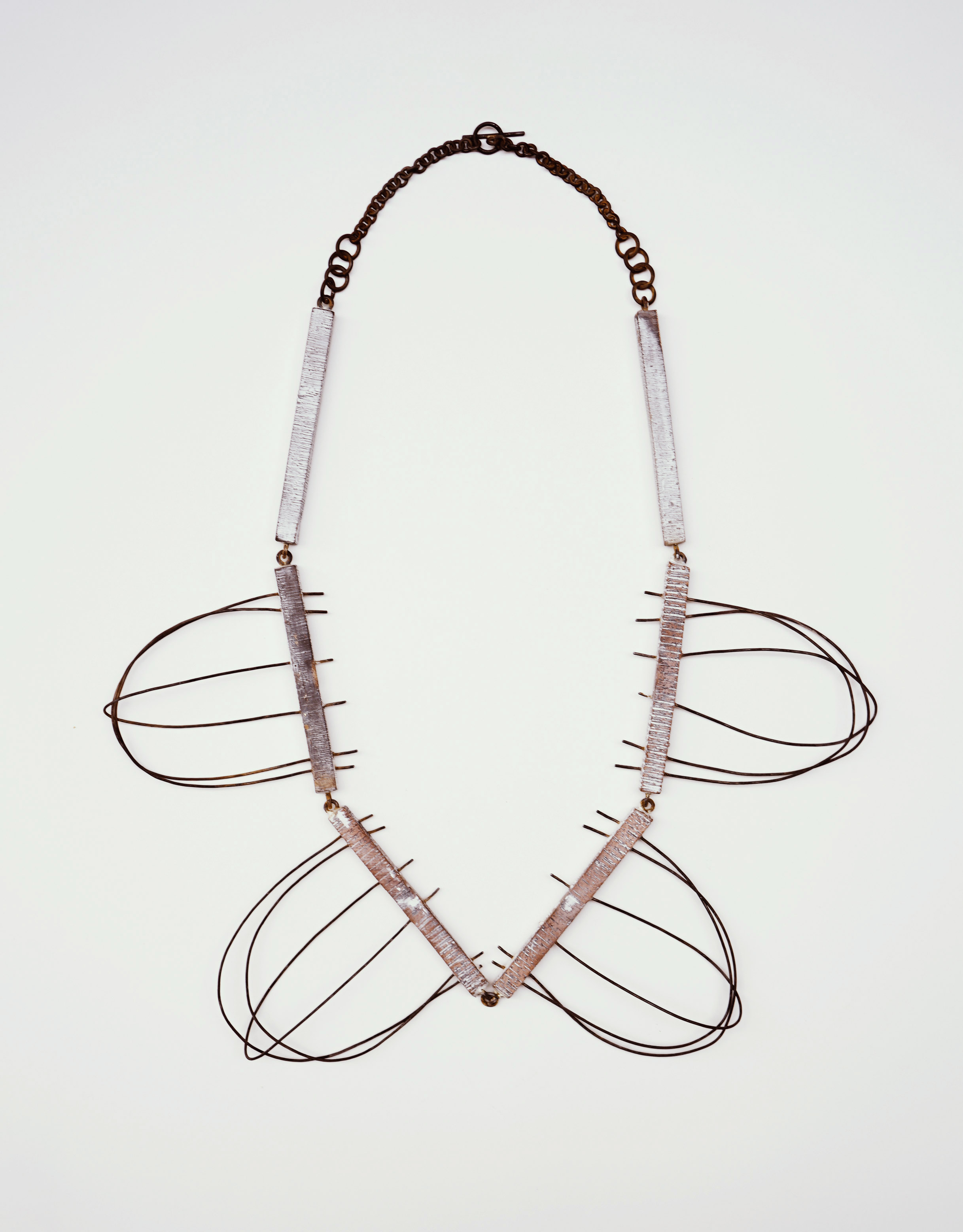 Iris Merkle Contemporary Jewelry - necklace STRAW SPREADER Iris Merkle Contemporary Jewelry - necklace STRAW SPREADER